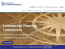 Tablet Screenshot of branaganflooringltd.co.uk